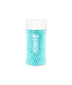 Blue Sugar Pearls 4mm 80g