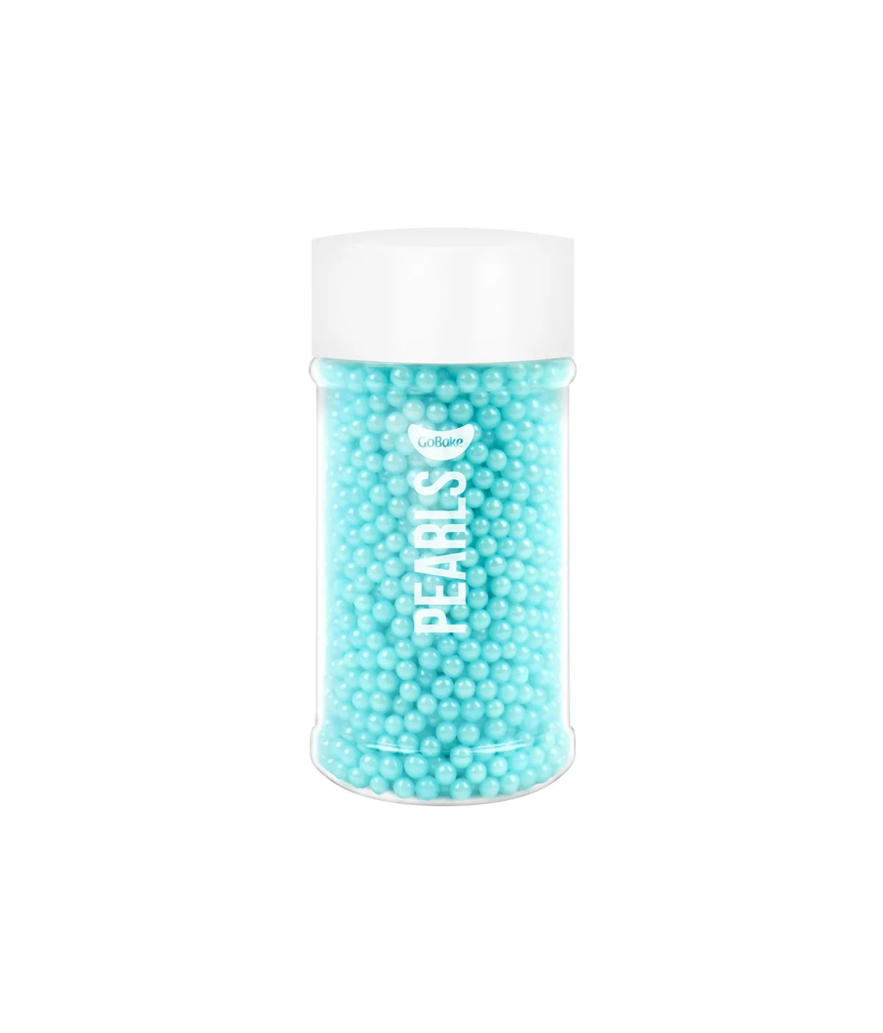 Blue Sugar Pearls 4mm 80g
