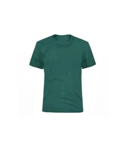 Bottle Green Plain T-Shirt