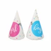 Boy or Girl Paper Hats 10pc 14x20cm