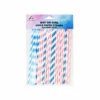Boy or Girl Paper Straws 40pcs