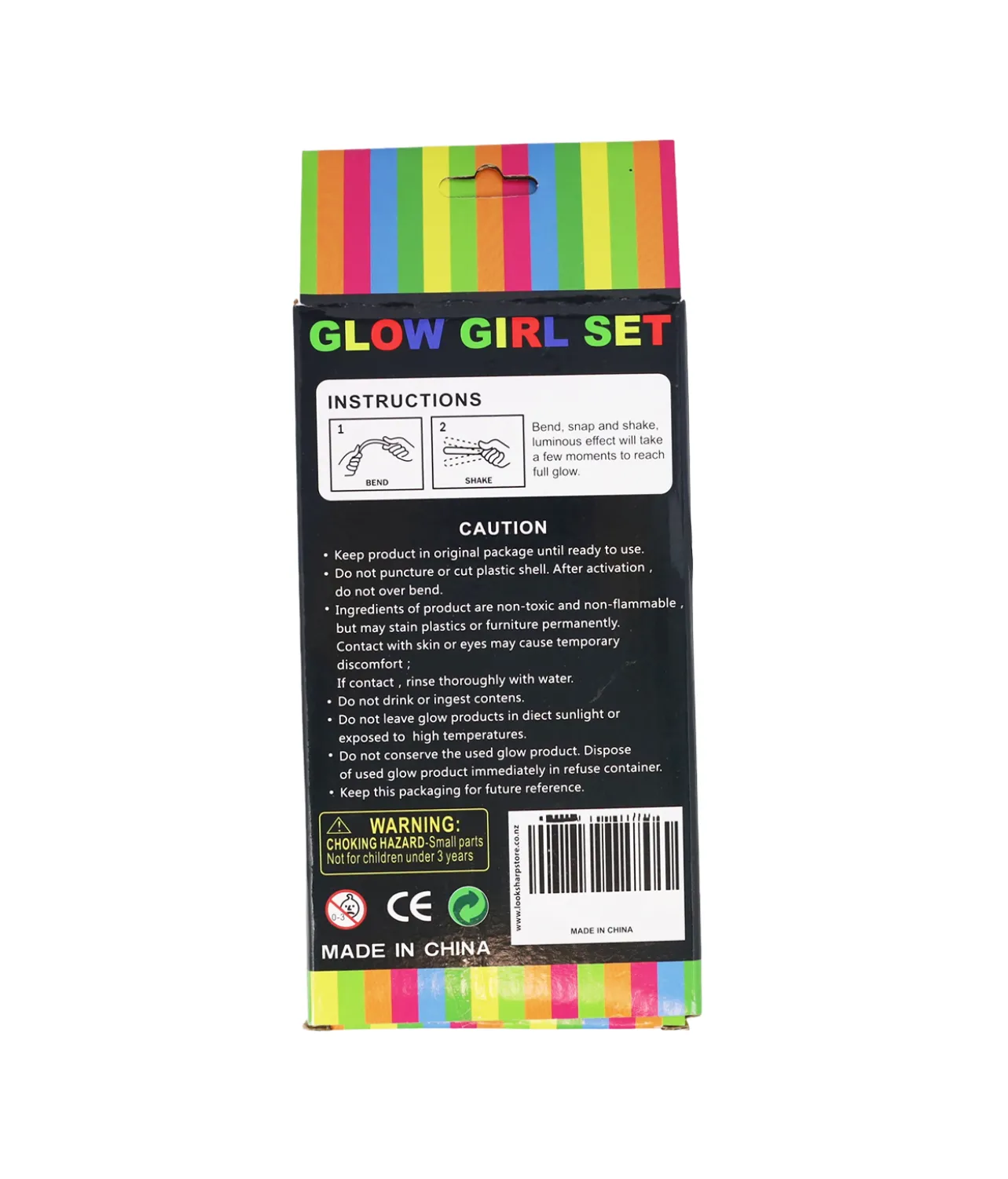 Boy Set Glow In The Dark 24pcs