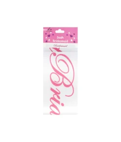 Bridesmaid Sash