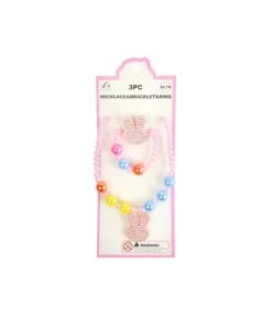 Bunny Necklace & Bracelet & Ring Set