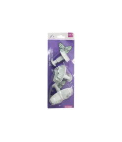Butterfly Fondant Plunger Cutters 3pc