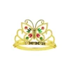 Butterfly Gold Tiara Crown