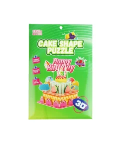 Cake Shape 3D Visual Puzzle Assorted