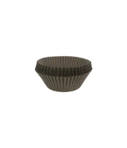 Chocolate Paper Large Baking Cups 72pk