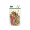 Chrome Gold Magic Balloons With Pump 20pcs