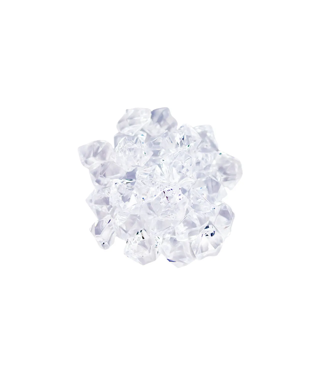 Clear Big Crystal Plastic Stone 160g