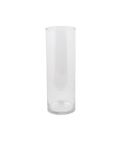 Clear Glasses Cylinder Vase Height 350mm