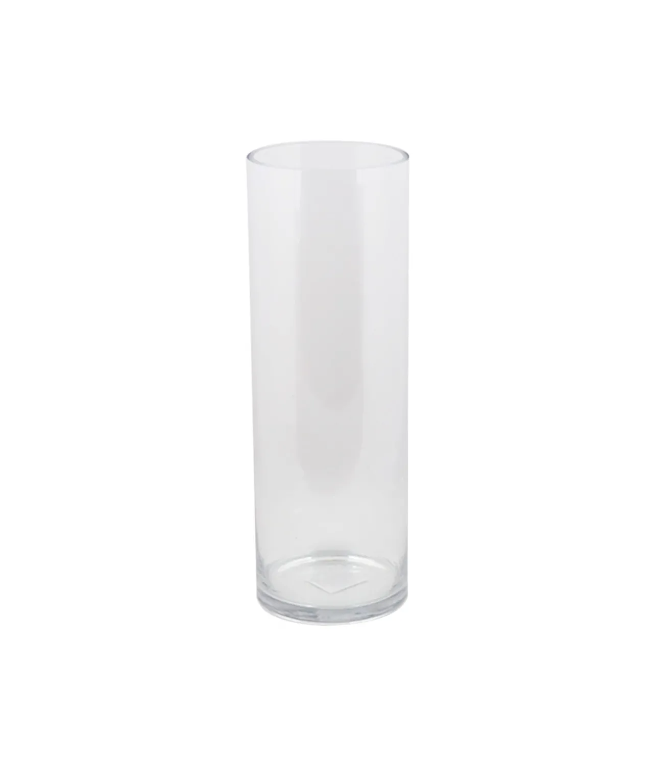 Clear Glasses Cylinder Vase Height 350mm