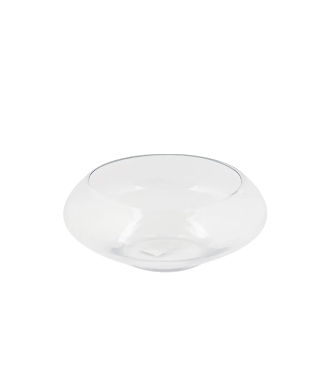 Clear Glass Fish Bowl Height 105mm