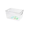 Clear Plastic Multipurpose storage box 28.5 x 20 x 15.5cm
