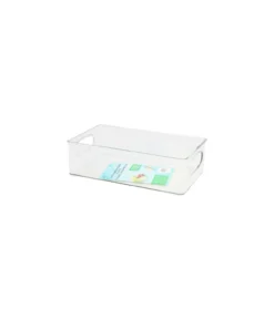 Clear Plastic Multipurpose storage box 23.6 x 13.3 x 6.1cm