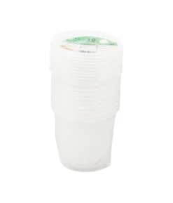 Clear PP Plastic Round Food Container 10pc 750ml