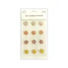 Colorful Flower Stickers 12pc