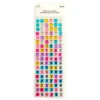 Colorful Rhinestone Stickers 108pc
