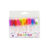 Color Happy Birthday Pick Candles