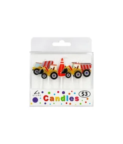Construction Candles 5pk
