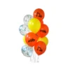 Construction Truck Party Balloon Set 15pc