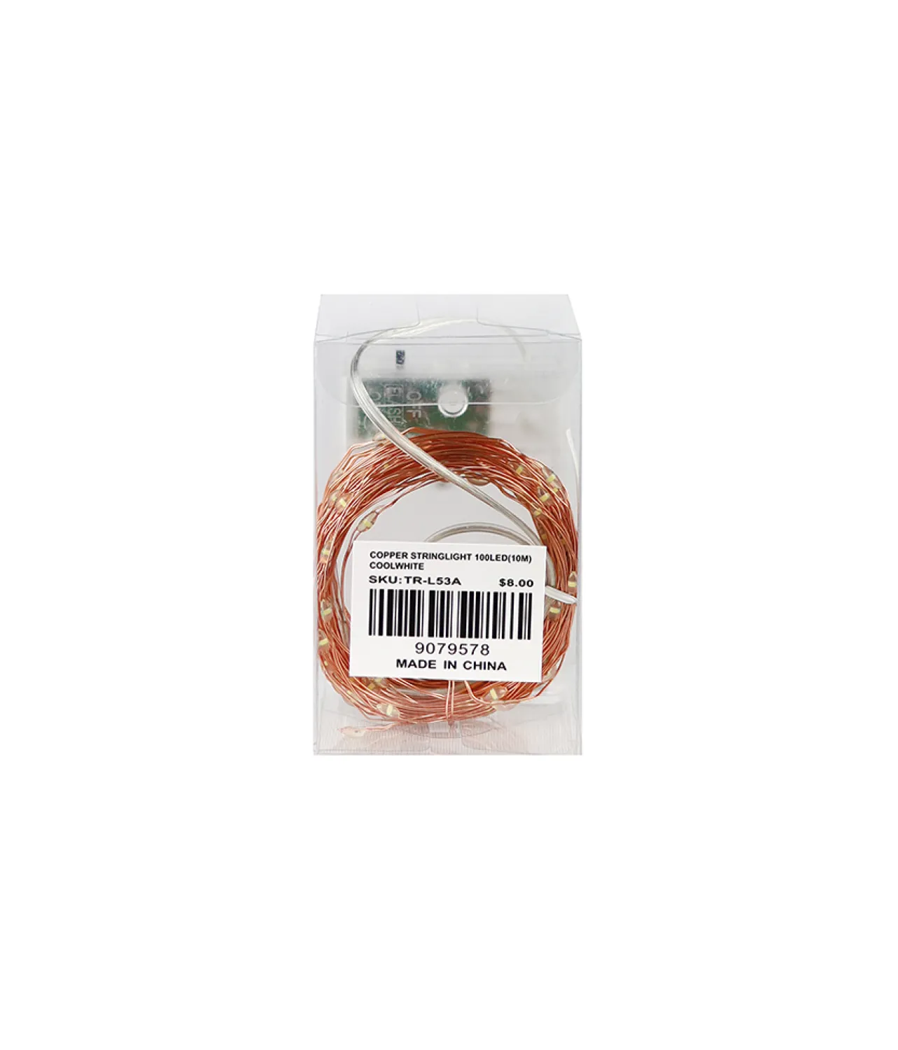 Copper Wire Cool White Seed Lights 100 LED
