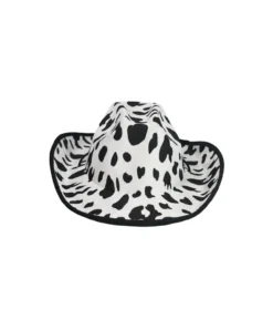 Cow Print Cowboy Hat