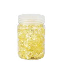 Cream Big Crystal Plastic Stone 160g