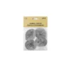 Crepe Paper Streamers Silver 4pk