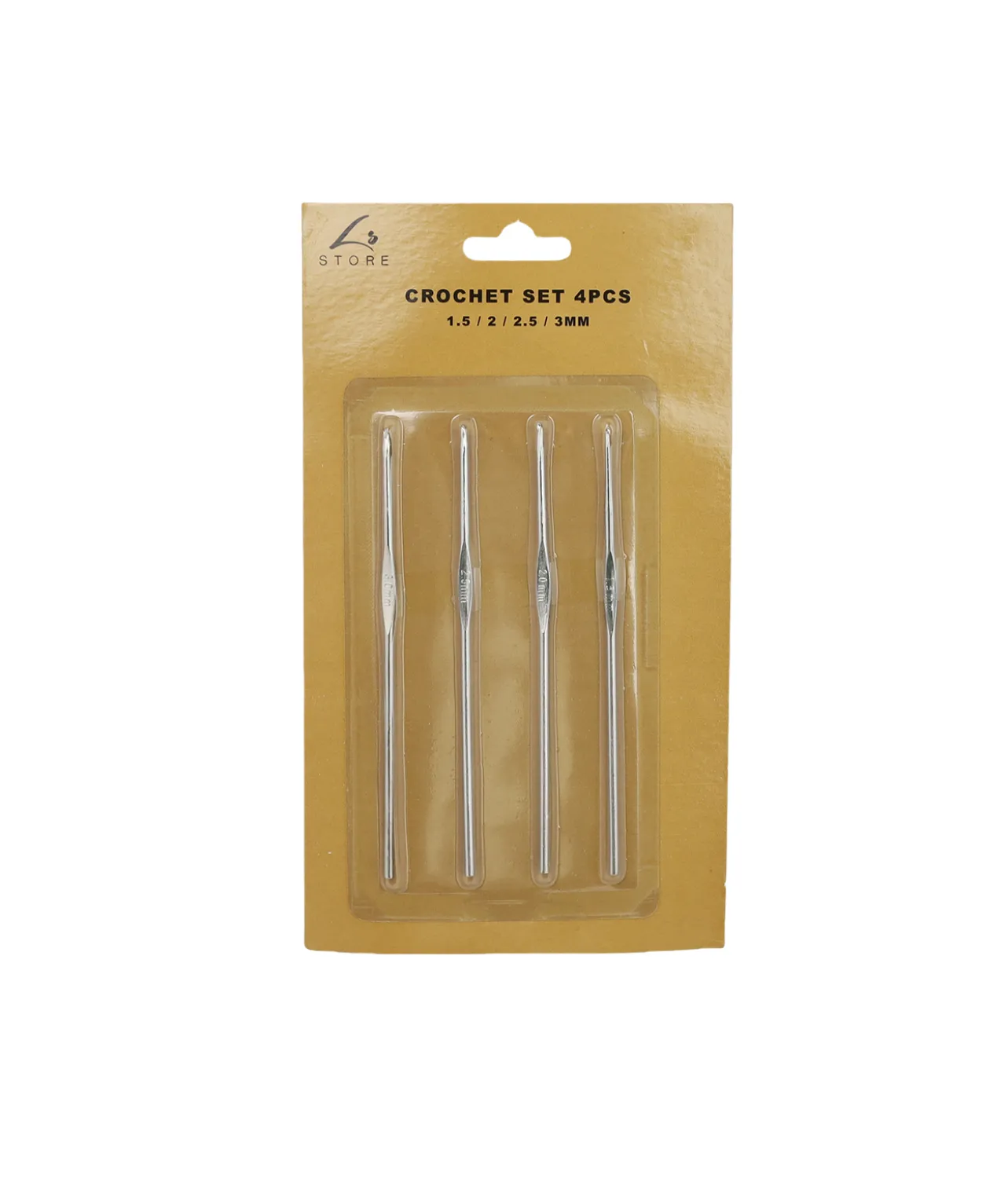 Crochet Set 4pc