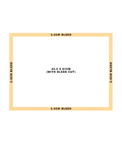 Custom Canvas Print 45.5x61cm