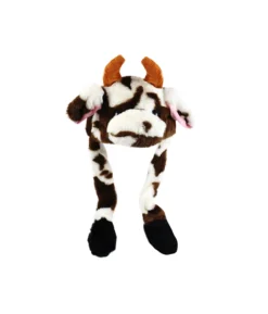 Dairy Cow Plush Hat