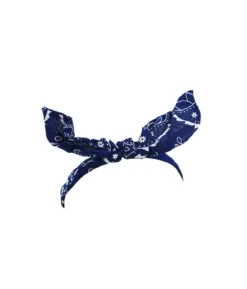 Dark Blue Bandana Headband