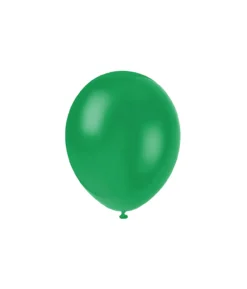 Dark Green Plain Latex Balloons 12inch 20pk