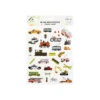 3D Car Kids Stickers