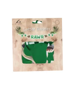 Dinosaur Letter Banner RAWR 2m