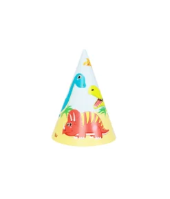 Dinosaur Party Hats 12pk
