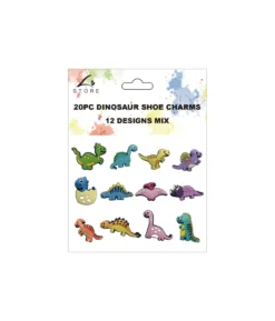 Dinosaur Shoe Charms 20pc
