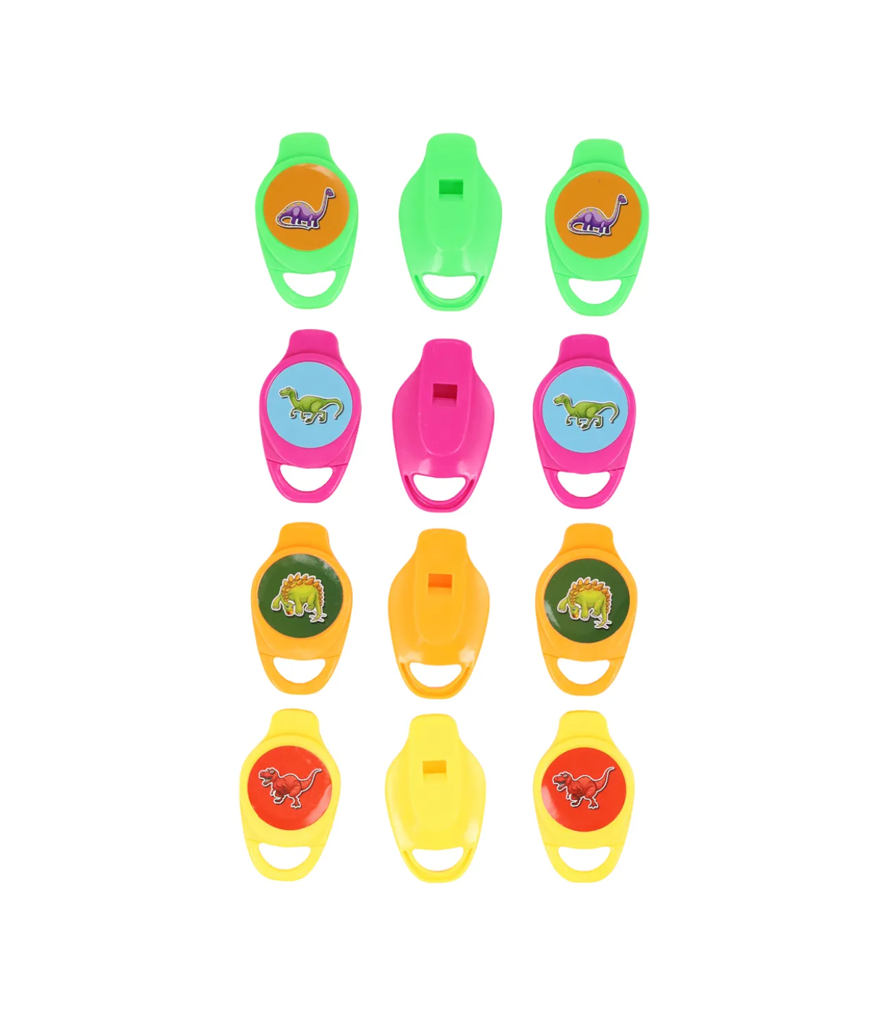 Dinosaurs Whistle 12pk
