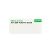 Double Seal Zip Lock Plastic Bags 125pc 16x14cm