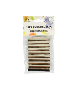Duckbill Clip 7mmx5.5cm 10pc
