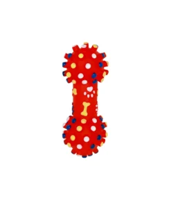 Dumbbell Squeaky Dog Toy Assorted