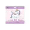 3D Unicorn Foil Balloon 61x66x32cm