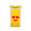 Emoji Paper Treat Paper Bags With Stickers 10pc
