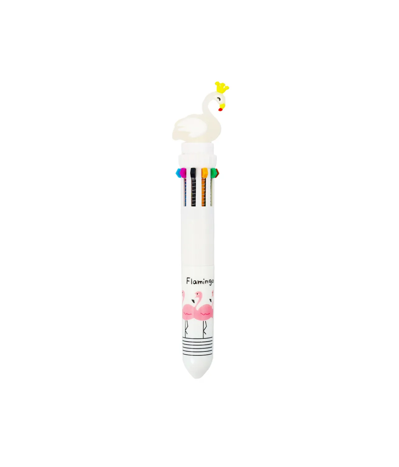 Flamingo Multicolor Pen 10 colors Assorted
