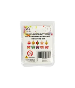 Flower DIY Handmade Pendants 10pc