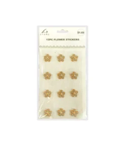 Flower Stickers 12pc