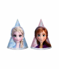 Frozen 2 Party Hats Mini Holographic 8pc