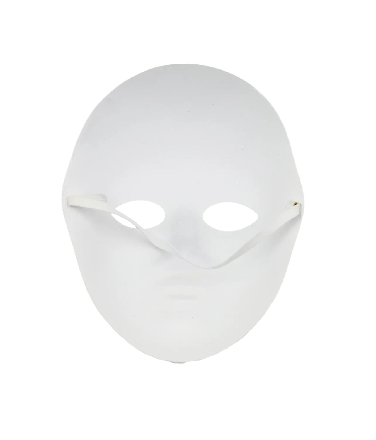 Full Face Paintable Paper Mask Small