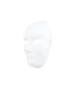 Full Face Paintable Paper Mask